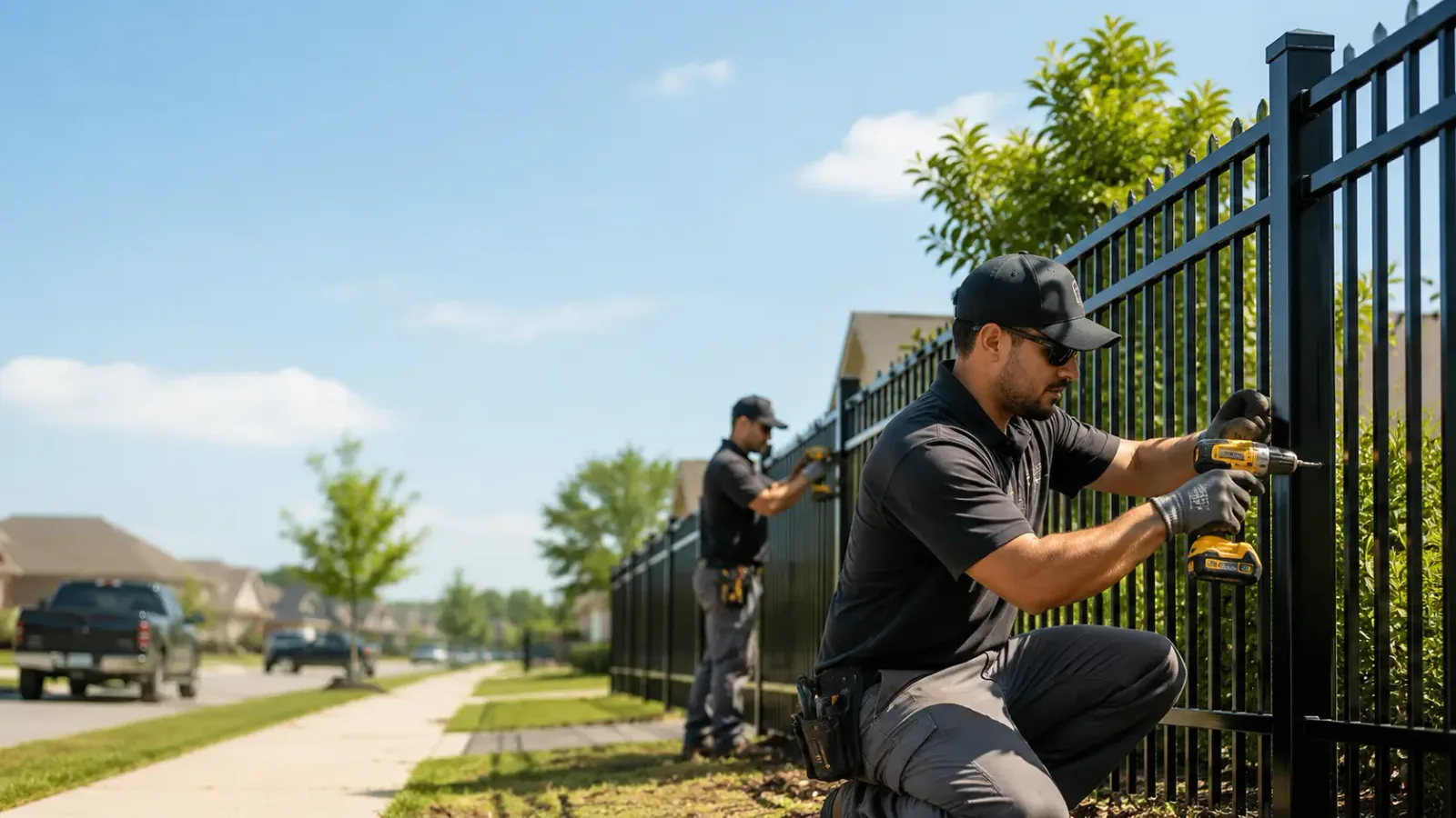Metal Fence Installation in Guntersville, AL